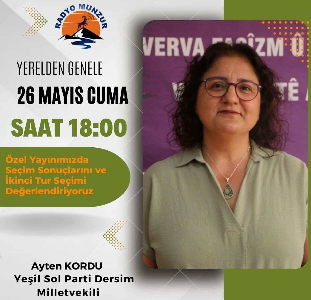 yeşil sol parti dersim milletvekili